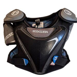 Maverick Charger EKG Lacrosse Chest Shoulder Pads Youth Small